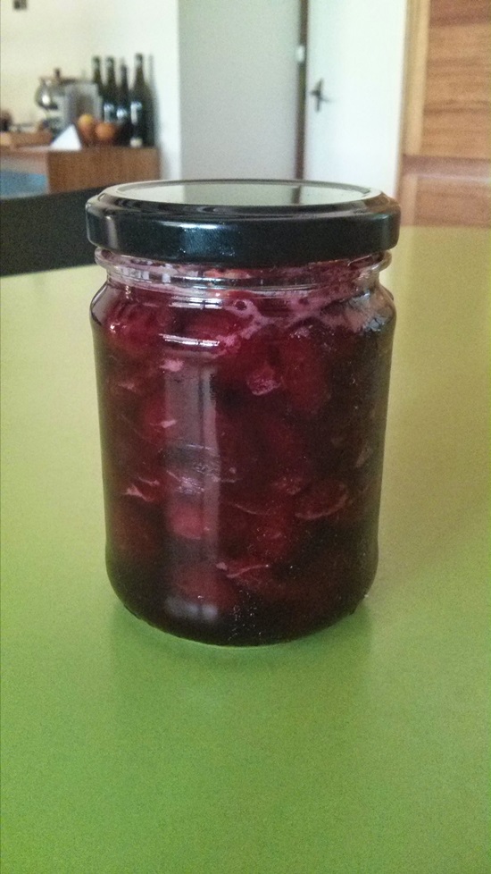 Illatos zamatú cseresznye a téli recepthez