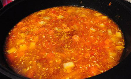 Lagman - recept az üzbégben