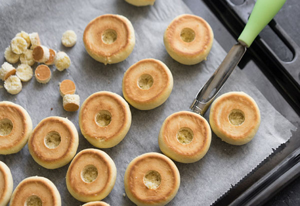 Üdülési recept: Őszibarack krémmel töltve