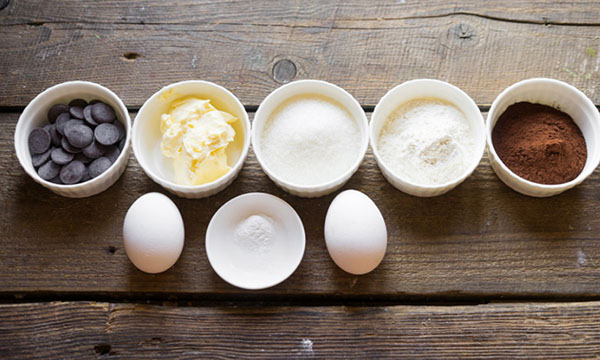 Egy egyszerű recept: ünnepi csokoládé muffinok ganash
