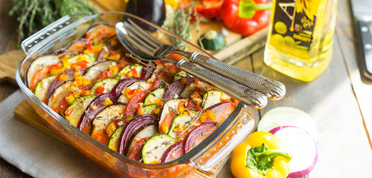 Egy egyszerű recept: ratatouille fűszeres mártással