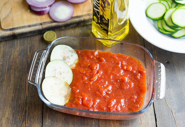Egy egyszerű recept: ratatouille fűszeres mártással