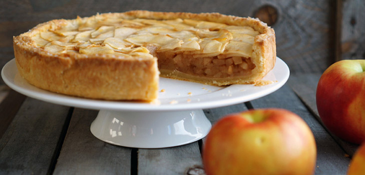 Egyszerű recept az alma torta fahéjjal