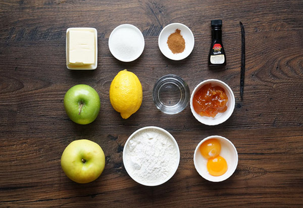 Egyszerű recept az alma torta fahéjjal