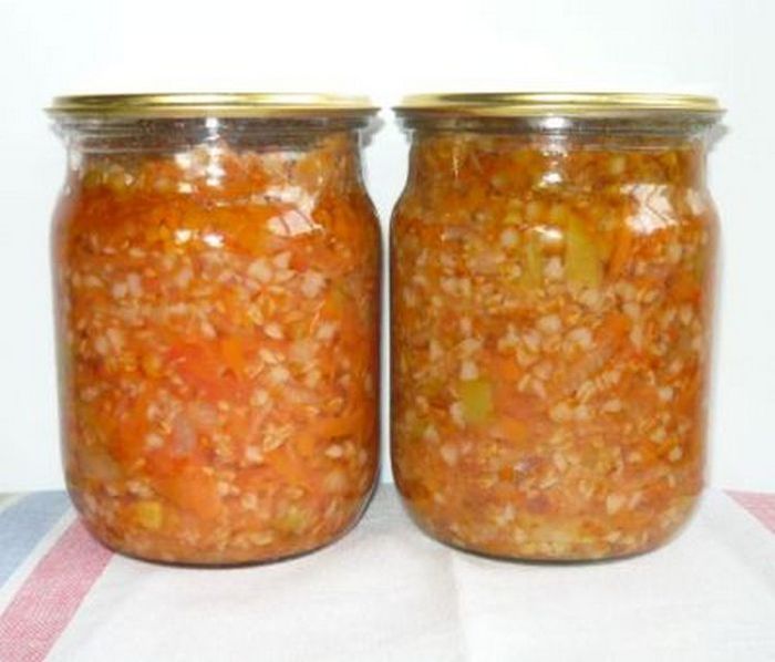 Recept a téli téli gyöngysorú savanyúsághoz