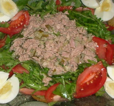 Rucola saláta: eredeti receptek