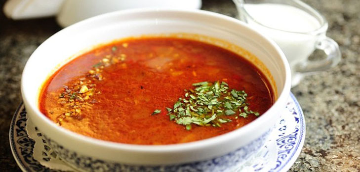 Leves-harcho - recept csirkével