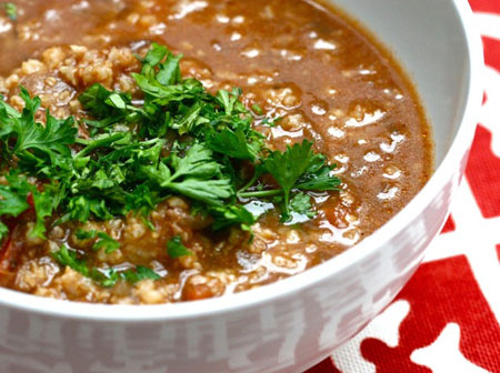Leves-harcho - recept csirkével
