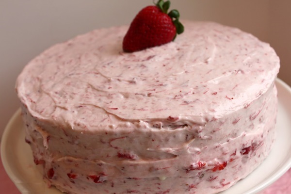 Ízletes eper torta
