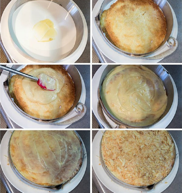 Cake "Napoleon", receptek otthoni fotóval: klasszikus (szovjet), puding, sűrített tej, töltött sütemény