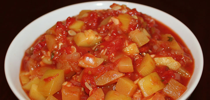 Finom párolt cukkini - recept