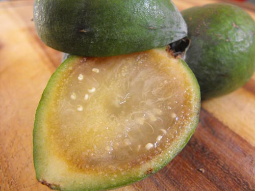 Jaj a feijoa télre, recept egy fotóval