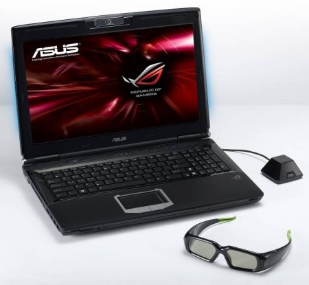 Asus G51J 3D háromdimenziós noteszgép