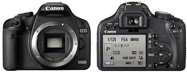 Canon EOS 500D digitális fényképezőgép